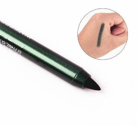 Wine Red Green Blue Purple Silver Eyeliner Eye And Eye Multi-use Eye Shadow Lipstick Eyebrow Pencil - Mubimart