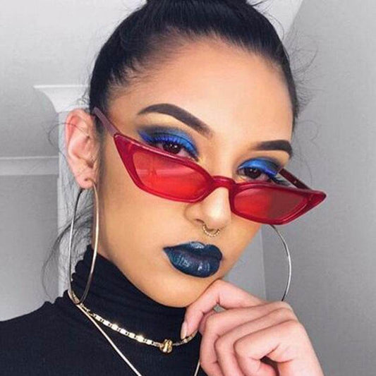 ARTORIGIN Narrow Sexy Cat Eye Sunglasses Women Small Size Candy Color Sun Glasses lunette de soleil femme gafas sol AT9255 - Mubimart