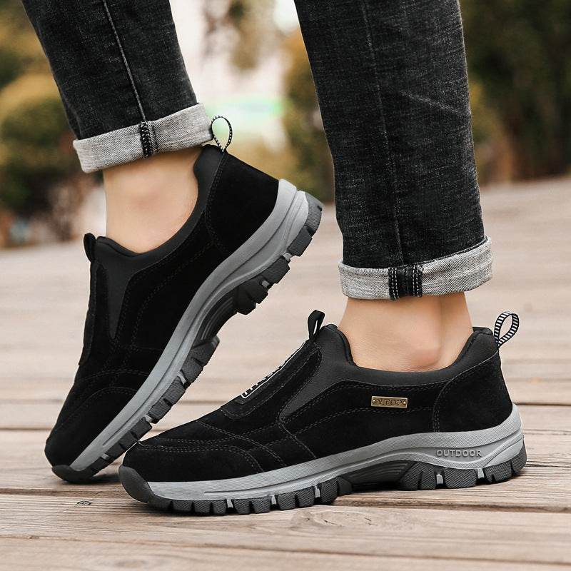 Outdoor Leisure Sports Elderly Walking Shoes Men - Mubimart