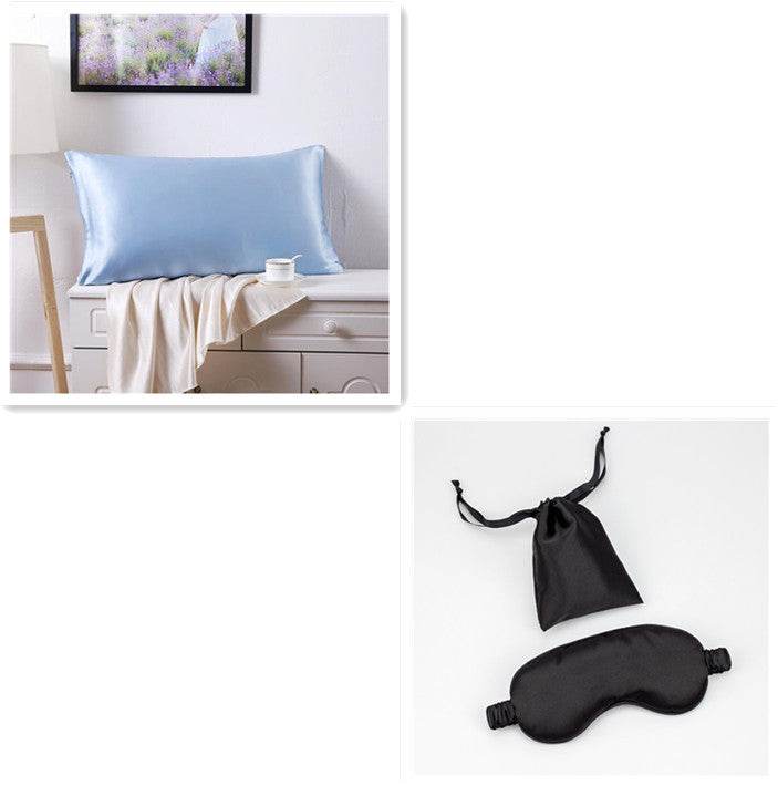 Silk Pillowcase 100 Silk Pillowcase 19mommes Double-Sided - Mubimart