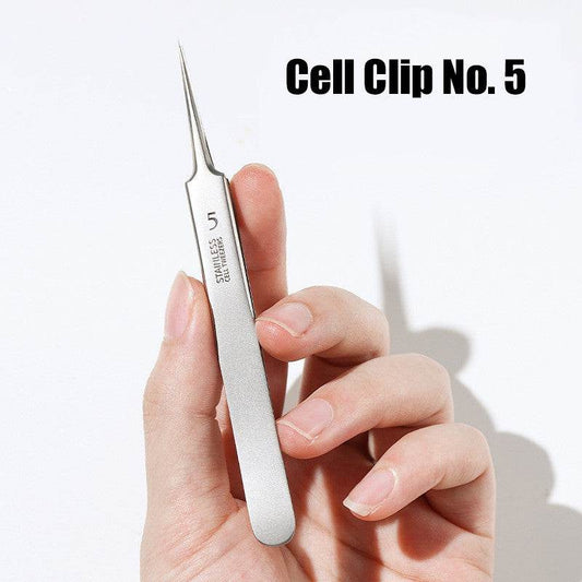 Ultrafine No. 5 Blackhead Removal Tweezers - Mubimart
