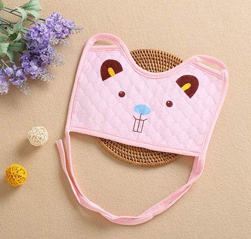 Baby Bib Square Bib Mask Style Cartoon - Mubimart
