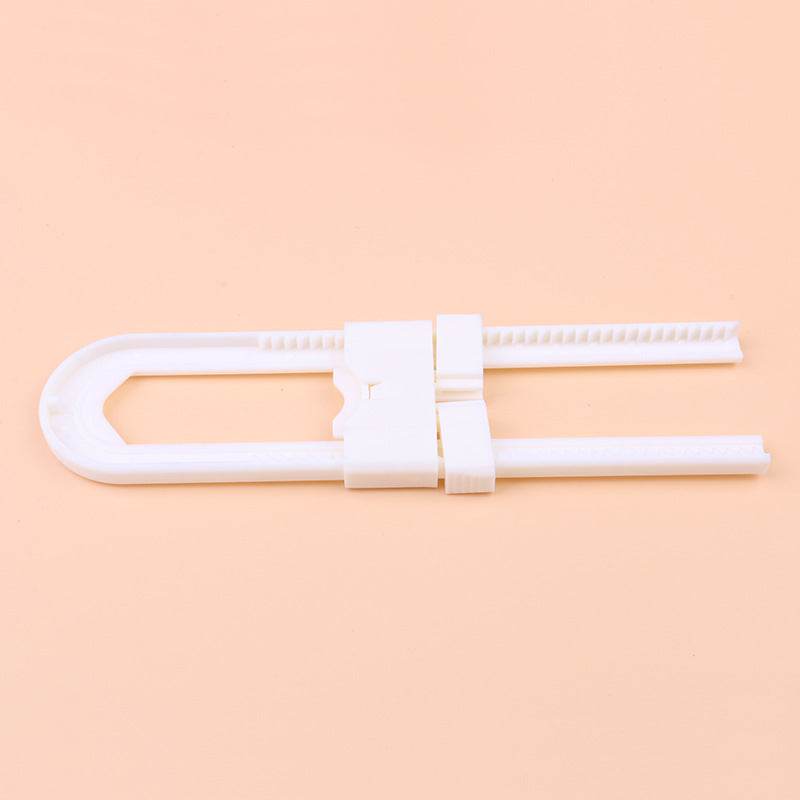 N Cross Border U Shaped Cabinet Door Lock Cabinet Lock Baby Safety Lock Child Safety Protection Baby Door Lock 001 - Mubimart