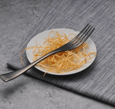 4PCS Set Black Stainless Steel Cutlery Korean Dinnerware Set Gifts Mirror Polishing Silverware Sets Scoop Knife and Fork Sets - Mubimart