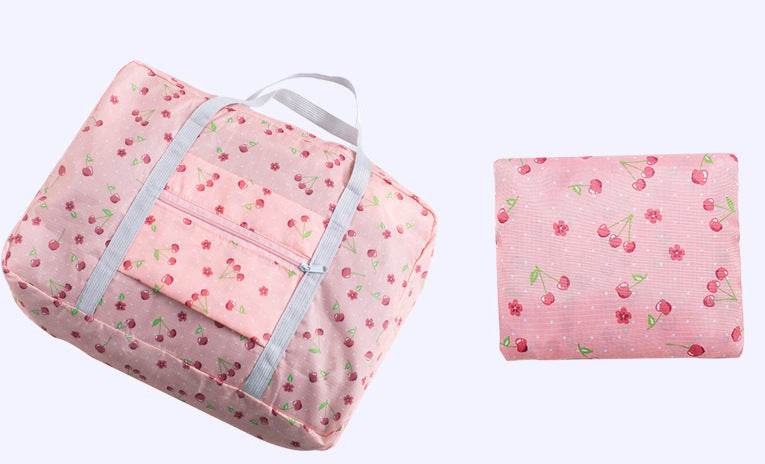 Foldable Travel Duffel Bag Tote Carry On Luggage Bag For Women - Mubimart