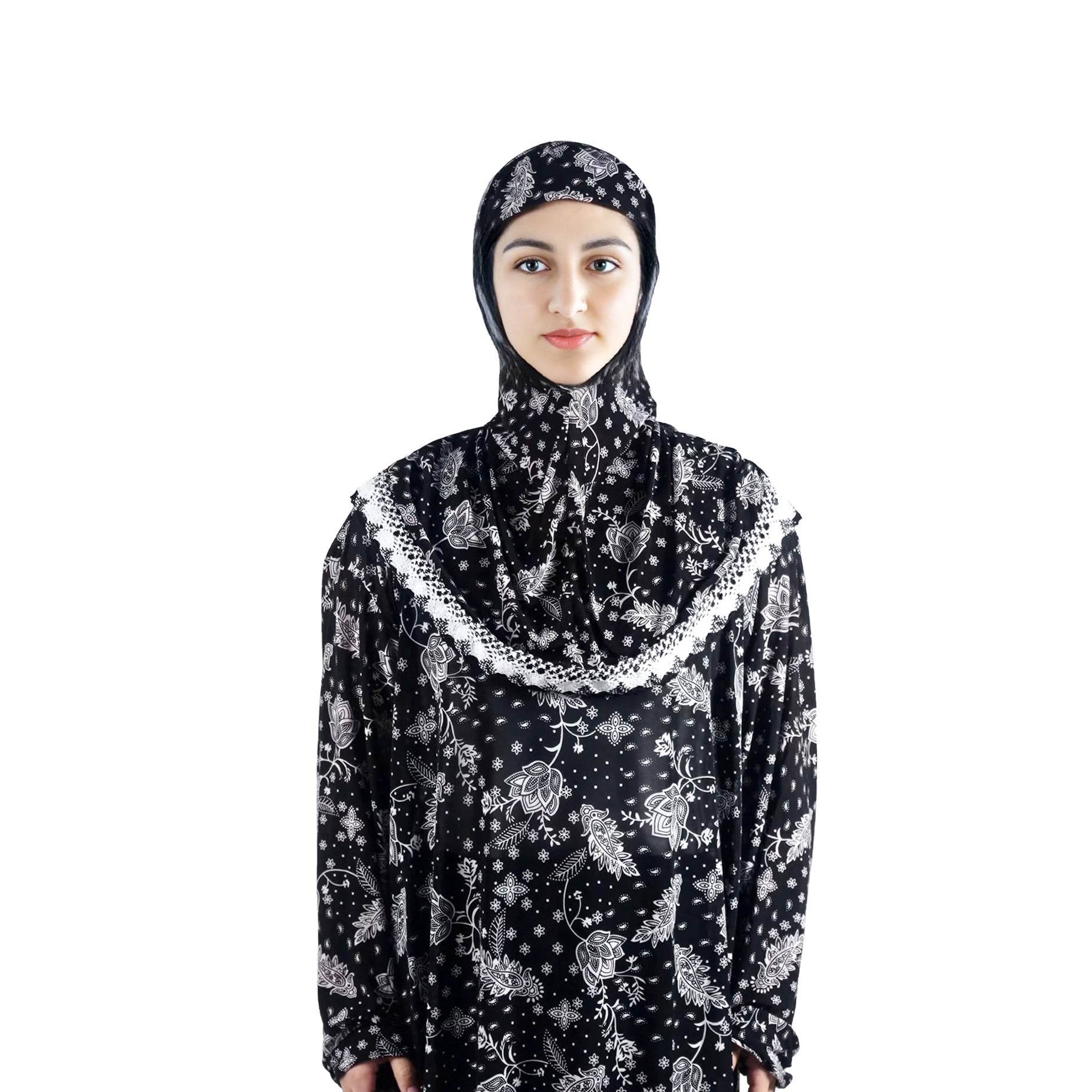 Plus Size Women's Arabic Robe Muslim Classic Fashion Dress - Mubimart