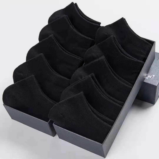 Men's Socks Summer Street Vendor Stocks Black White Gray Ankle Socks - Mubimart