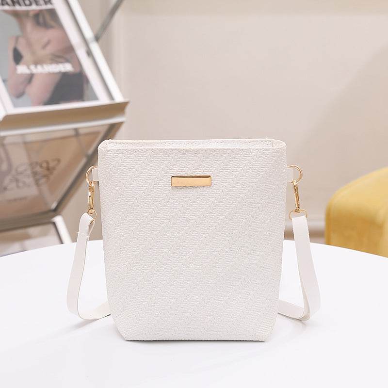 Simple Casual Shoulder Women Bag - Mubimart
