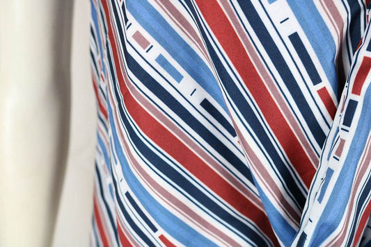 New Contrast Color Striped Camisole Top - Mubimart