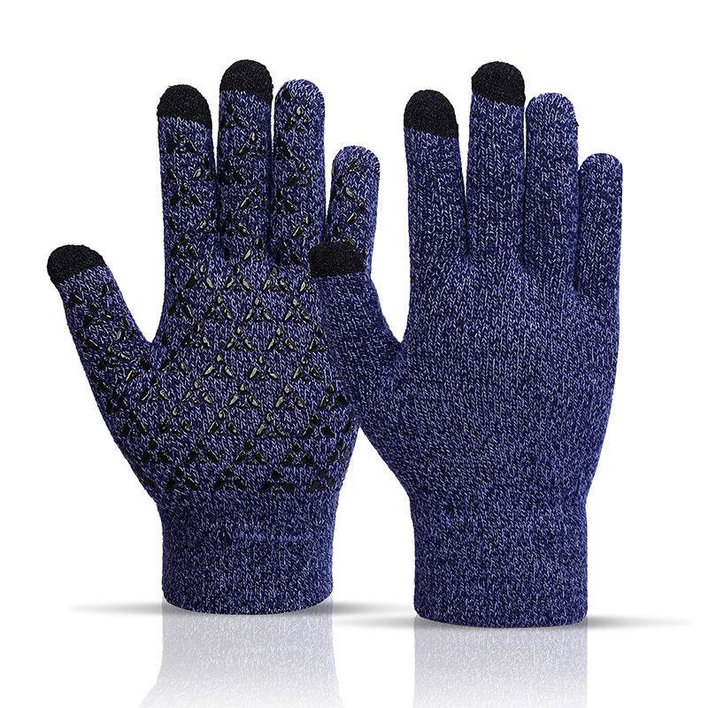 Warm And Fleece Gloves For Men Women In Autumn Winter - Mubimart