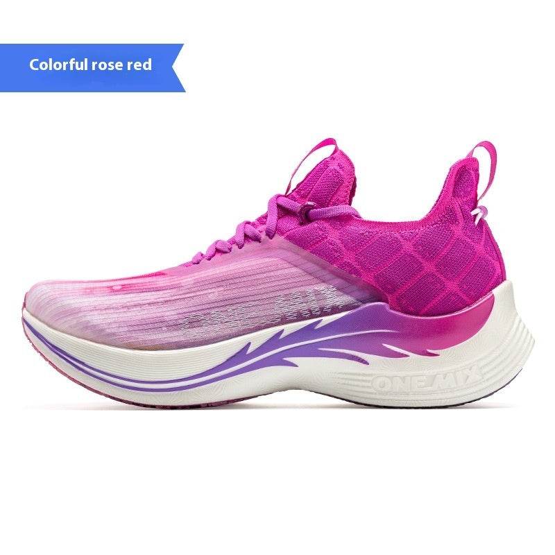 Racing Shock-absorbing Wear-resistant Built-in Carbon Plate Men And Women Training Shoes - Mubimart