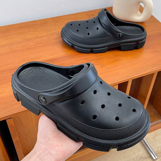 Outdoor Summer Women Men Sandals Beach Slippers Garden Clogs Shoes - Mubimart