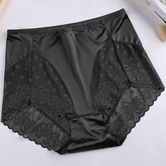 High waist bag hip plus size panties - Mubimart