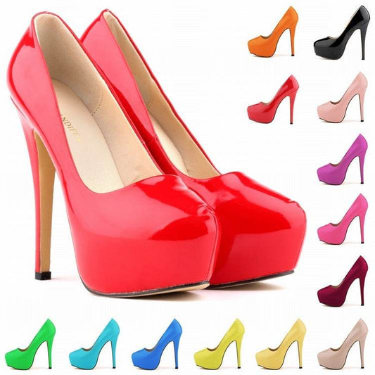 Candy-colored stilettos - Mubimart