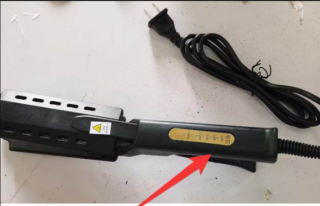 U.S. Standard Non-injury Hair Straightener Steam Hair Straightener Splint - Mubimart