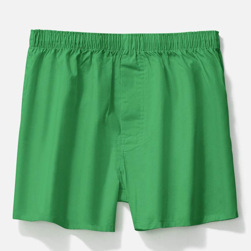 Men's Cotton Boxer Plus Size Youth Boxer Briefs - Mubimart