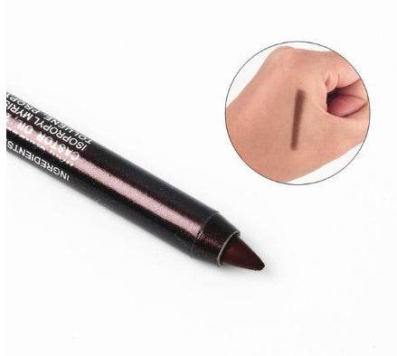 Wine Red Green Blue Purple Silver Eyeliner Eye And Eye Multi-use Eye Shadow Lipstick Eyebrow Pencil - Mubimart