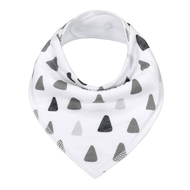 Baby Handkerchief Bib Newborn Feeding Saliva Bib - Mubimart