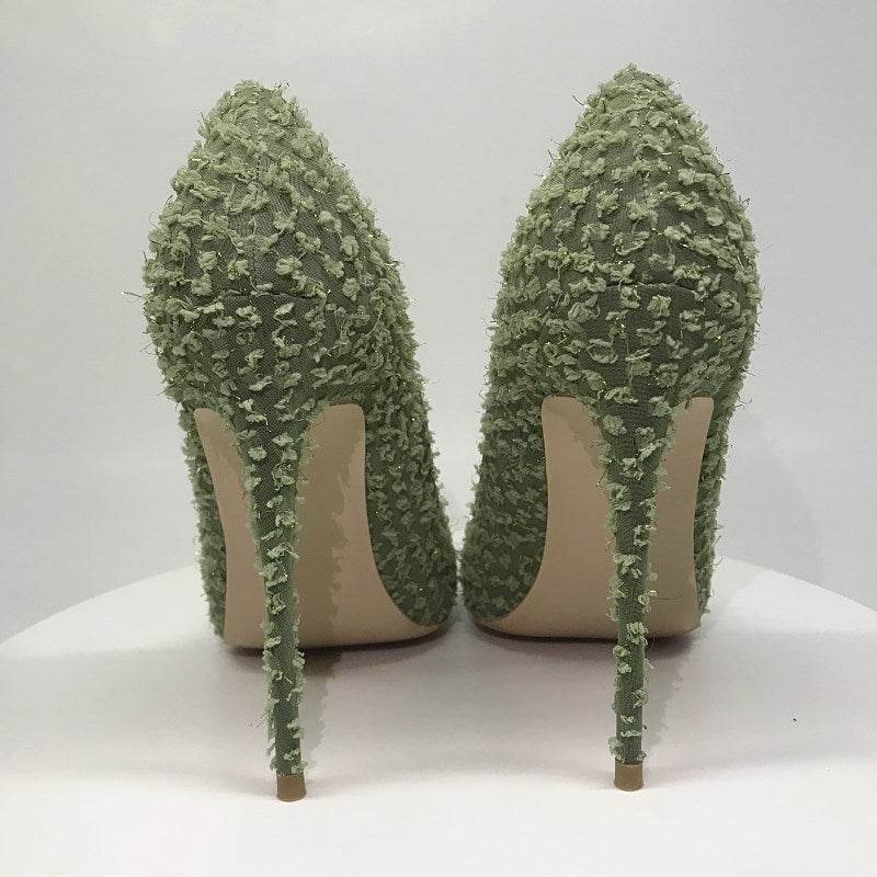 Stiletto Pumps Banquet Social Shoes - Mubimart