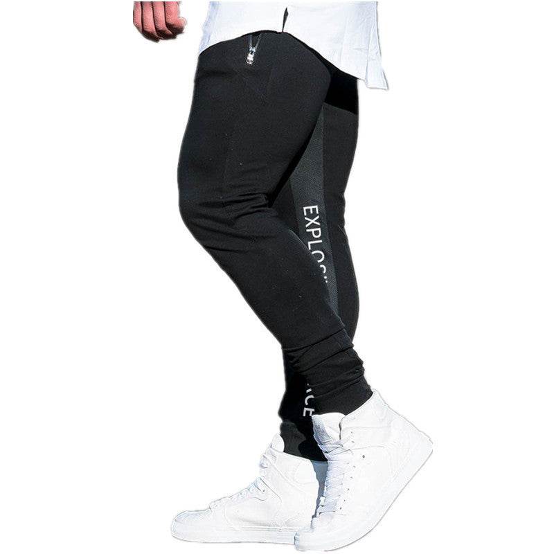 Muscle brothers solid color sweatpants - Mubimart