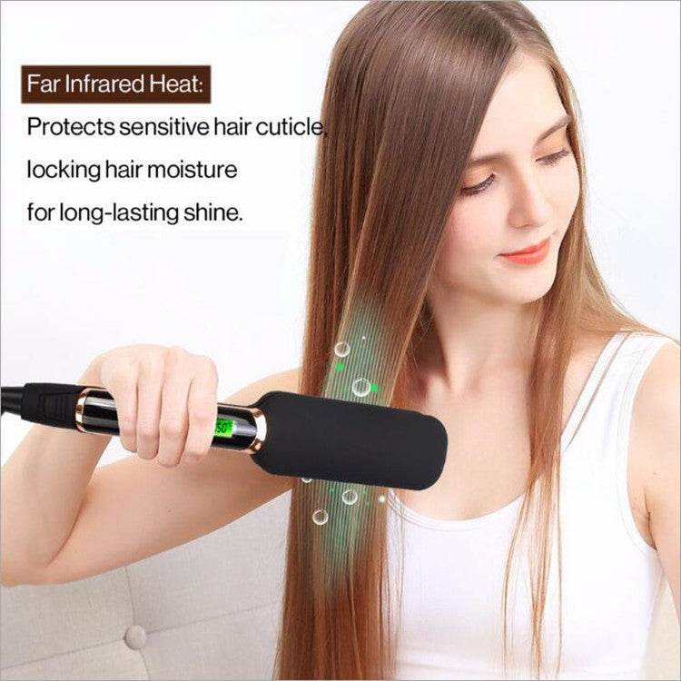 Infrared hair straightener - Mubimart