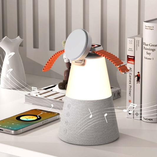 3-in-1 Magnetic Wireless Charging Bluetooth Speaker Night Light