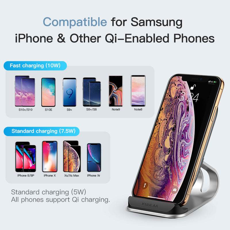 Fast wireless charger - Mubimart