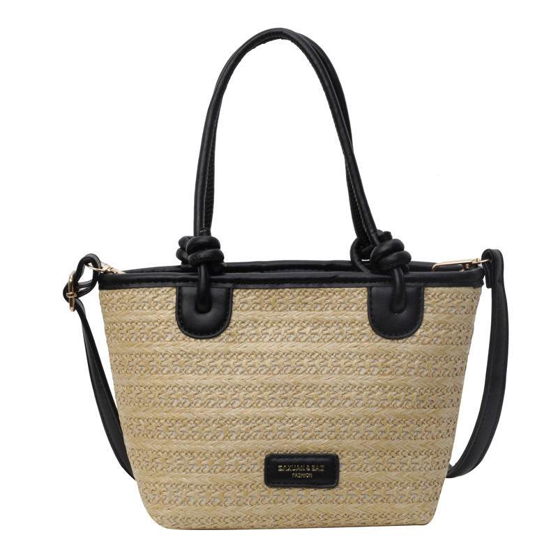 Casual Women Beach Vacation Style Woven Bag - Mubimart