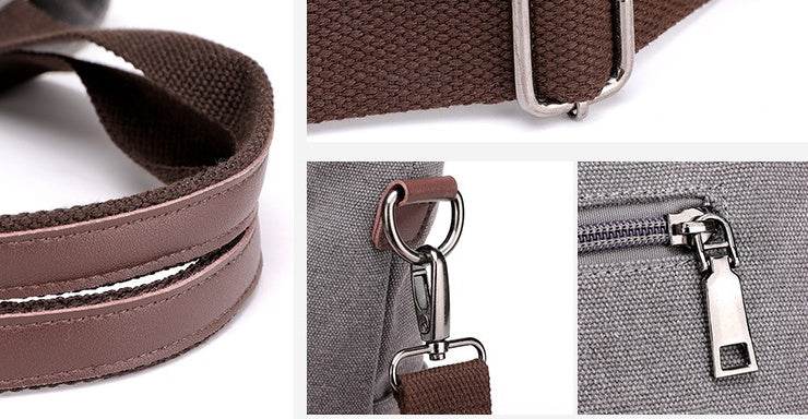 Shoulder women bag canvas bag - Mubimart