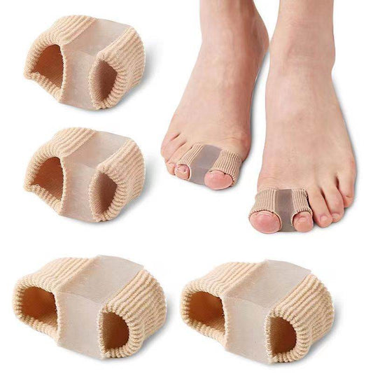Toe Toe Separator Male And Female Fiber Double Hole - Mubimart