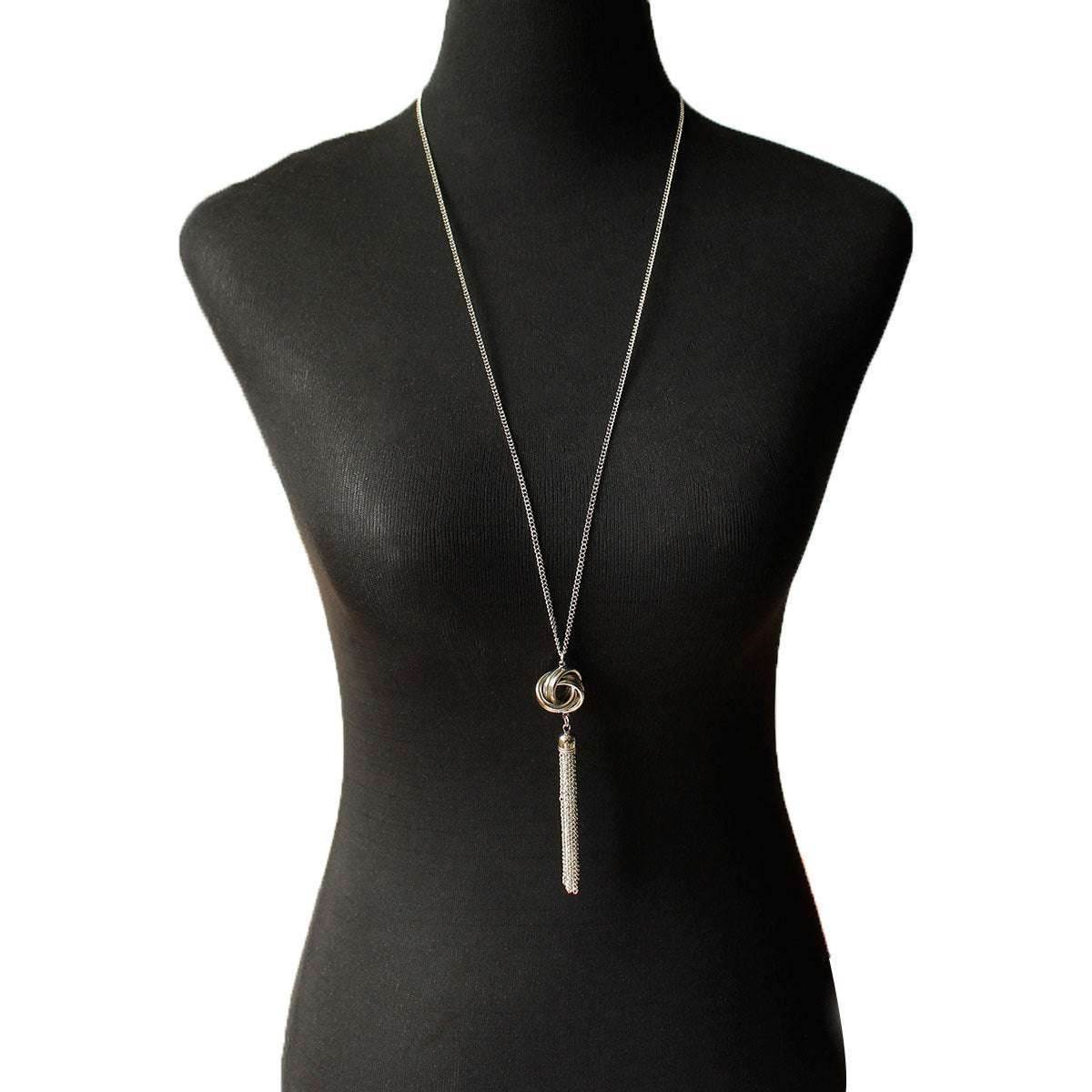 Accessories New Chain Tassel Necklace Women - Mubimart