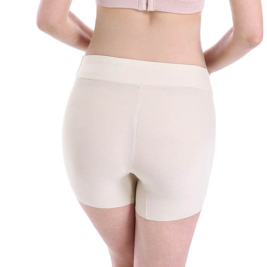 Antibacterial Ice Silk Comfortable Seamless Maternity Panties V Type - Mubimart