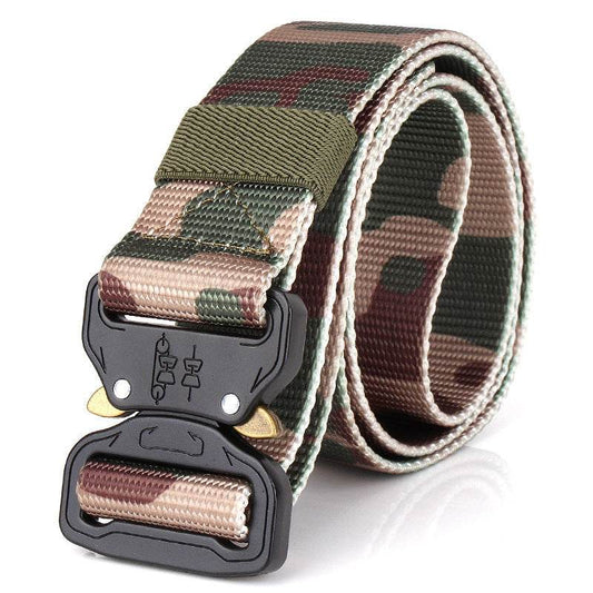 Outdoor Tactics Camouflage Belt Multifunctional Nylon Tooling Outer Belt Belt Outdoor Training Belt 38cm - Mubimart