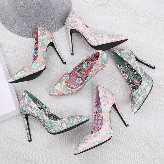 Pointed stiletto heels - Mubimart