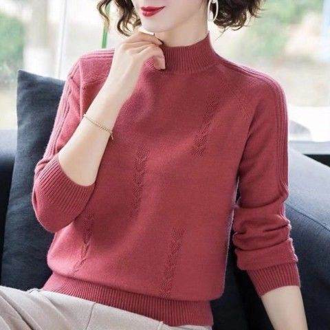 Plus Size Women's Cute Young Trendy Long-sleeve Loose Casual Sweater Top - Mubimart
