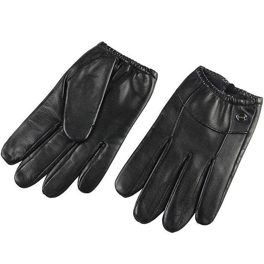 Driving leather gloves - Mubimart