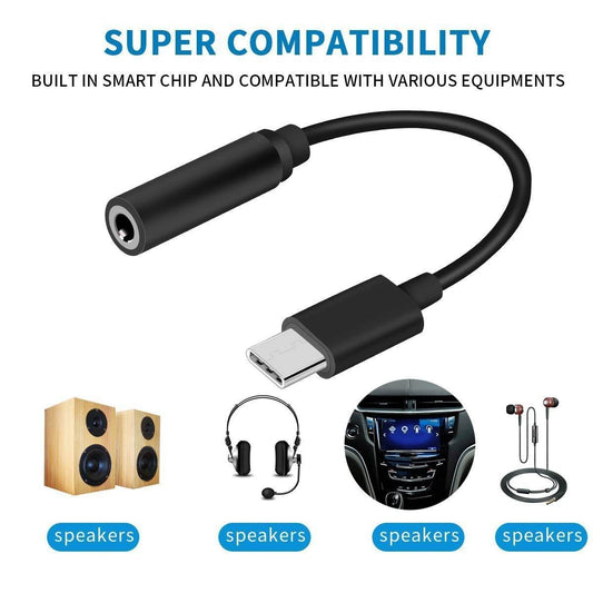 Phone audio cable headphone cable LeTV audio adapter - Mubimart