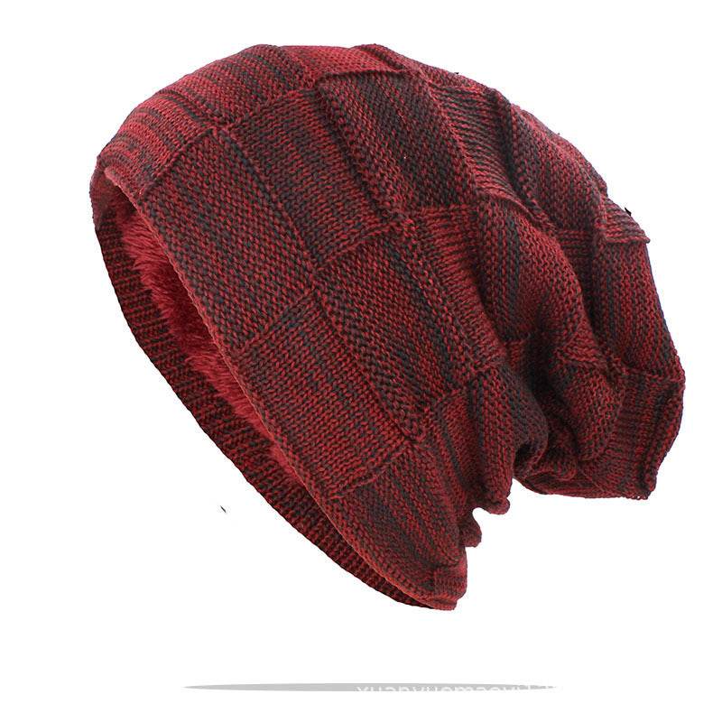 Women Men Winter Warm Hat For Unisex Outdoor New Wool Knitted Beanies Skullies Casual Cotton Hats - Mubimart