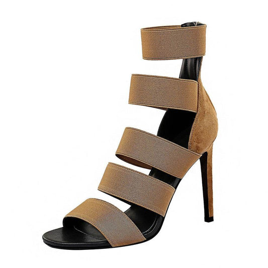 Stiletto high heel sandals - Mubimart