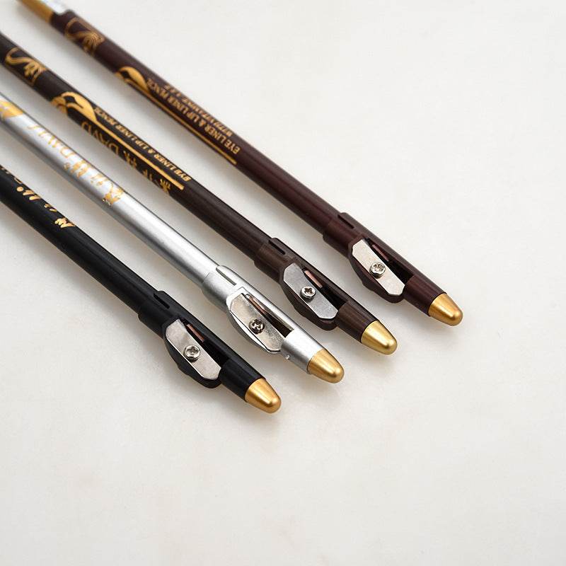 Multi Color Anti Sweat And Anti Smudge Eyeliner Eyebrow Pencil - Mubimart