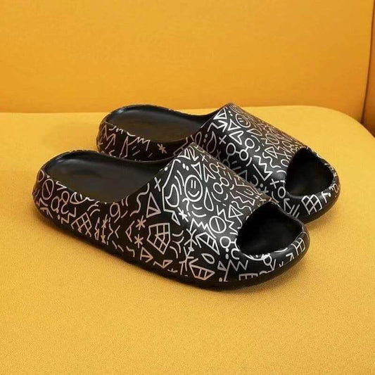 Men Go Out Fashion Outdoor Thick-soled Outer Wear Non-slip Flip Flops - Mubimart