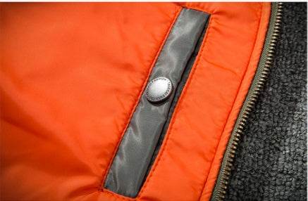 Printed jacket men's trend jacket Korean bomber jacket - Mubimart