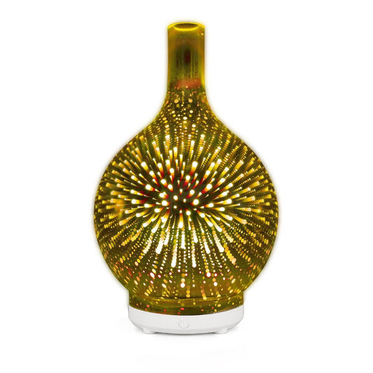 5V Glass Colorful Vase Humidifier - Mubimart