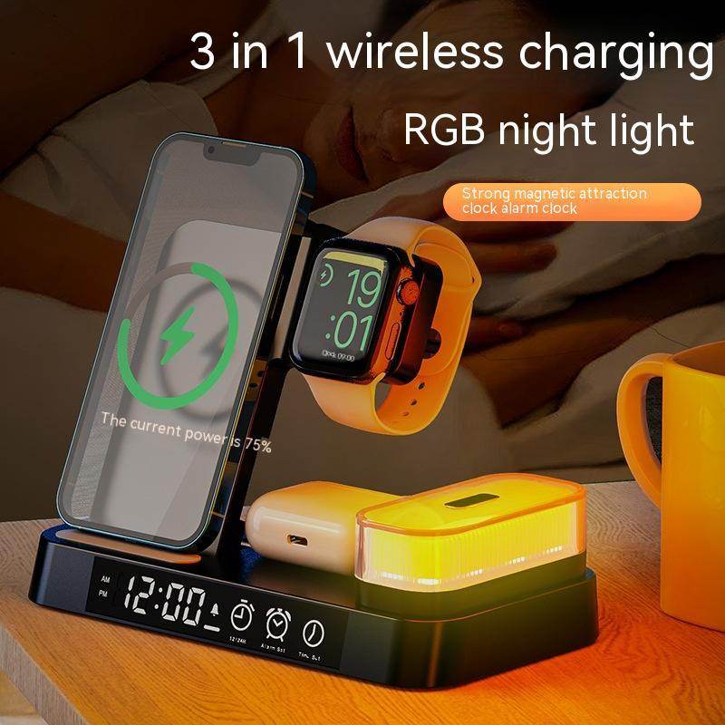 New Magnetic Absorber Wireless Charger - Mubimart