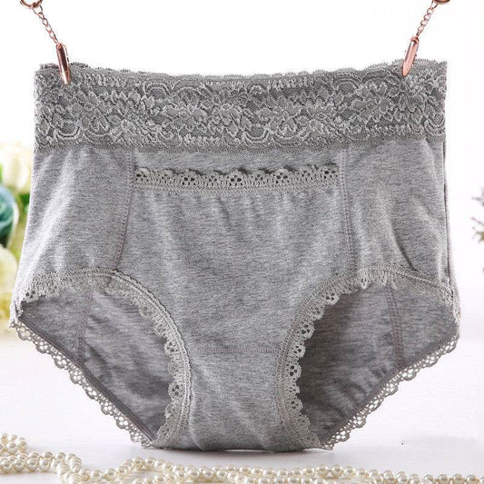 Medium And High Waist Cotton Plus Size 200 Kg Fat Women's Panties - Mubimart