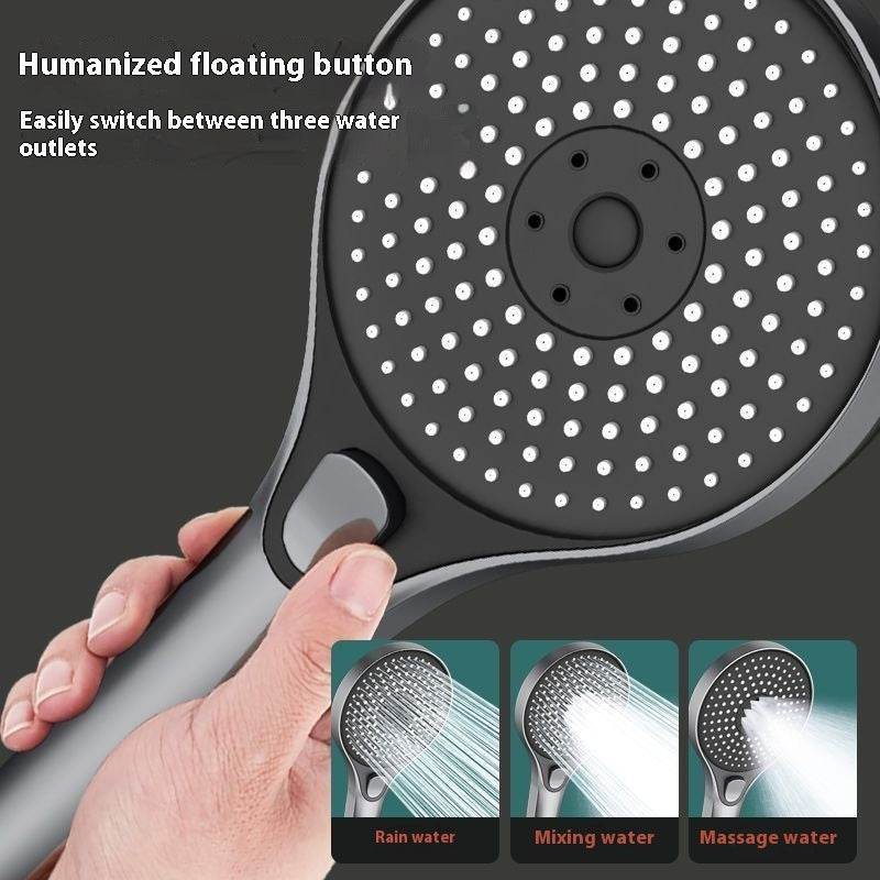 Shower Supercharged Shower Head Bathroom Water Heater Bath Heater Shower Head - Mubimart