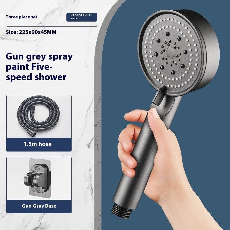 Supercharged Shower Nozzle Set Home Shower Shower Head - Mubimart