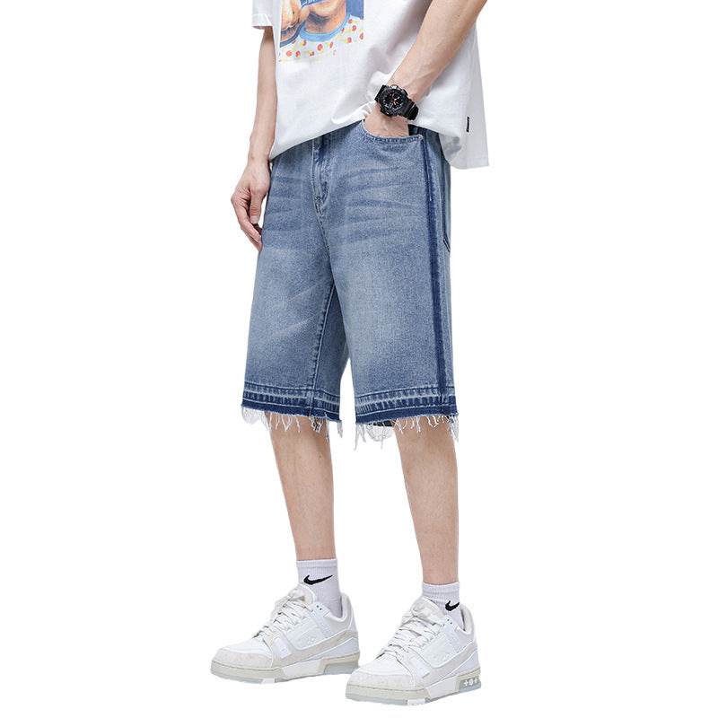 Versatile Casual Fashion Denim Shorts - Mubimart