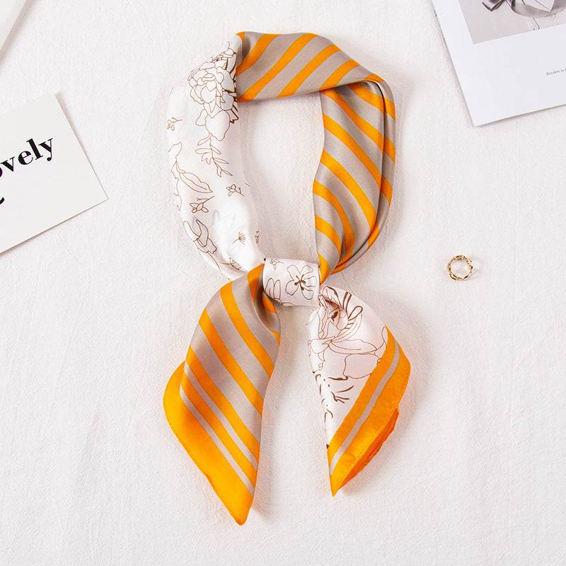 All-matching Imitated Silk Scarves Decoration - Mubimart