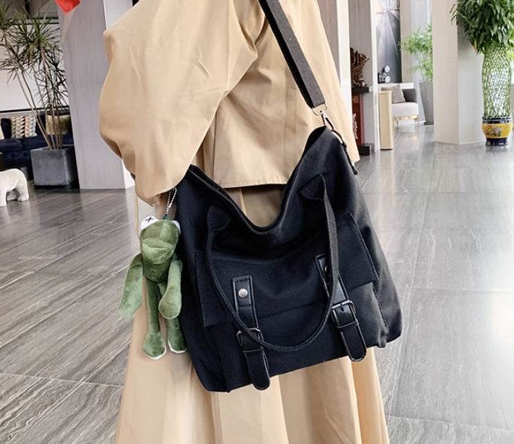Fashion One Shoulder Canvas Bag For Women - Mubimart